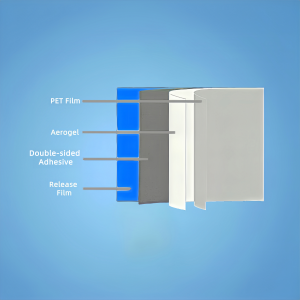 Película autoadhesiva PET con liner (AGF-PADR)